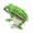 B, variant on fuxzkrlz Cute Frog Figurine Planter Decoration Small Climbing/Lying Frog with Leaf Umbrella Statue for Outdoor Yard Patio Garden Decor