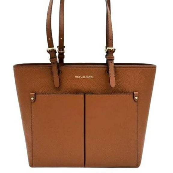 Michael Kors Women's Leather Signature Handbag, Brown