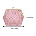 thumbnail image 2 of MM2952 Bolso cadena con clip amor lujo moda-PZ20240427010828 rosa, 2 of 9