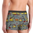 thumbnail image 5 of Kll Funny Construction Men'S Cotton Boxer Briefs Underwear-Small, 5 of 9