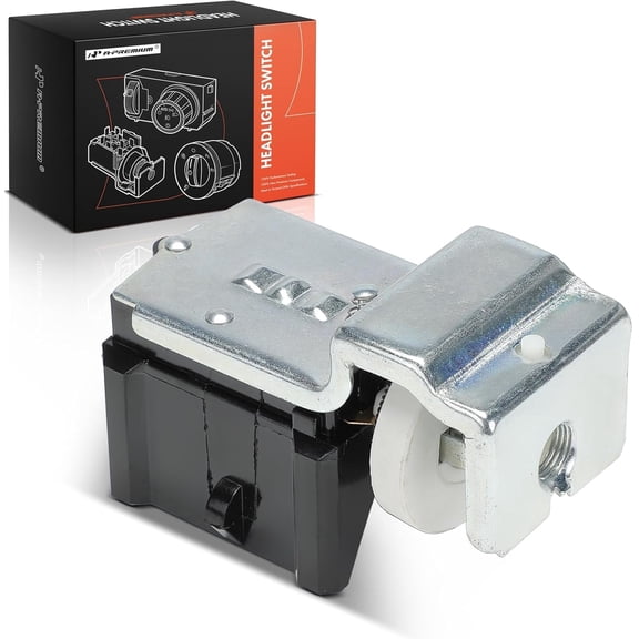 A-Premium Headlight Switch Instrument Panel Headlamp Dimmer Switch Compatible with Ford F150, F250, F350, E-150 E-250 E-350 Econoline, E-550 Super Duty, Ranger, Bronco & Mazda Navajo & Mercury Topaz