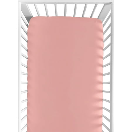 UPC: 0846480049876 | Feather Turquoise and Coral Collection Crib Sheet – Coral