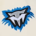 thumbnail image 5 of Men's Mitchell & Ness Cream Minnesota Timberwolves Hardwood Classics Chainstitch Premium Fleece Hoodie, 5 of 5