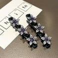 thumbnail image 4 of Pompotops Sparkling Crystal Stone Hair Clips for Women Girls Star Flower Rhinestone Chopped Hairpin Clip Hair Accessories, 4 of 5
