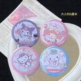 thumbnail image 3 of Insignia de animación de Hello Kitty Sanrio, broche de dibujos animados Kuromi, Pin Ins, chica dulce, accesorios de bolso versátiles diarios lindos, 3 of 4