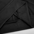 thumbnail image 7 of IROINNID Mens Pullover Shirts Long Sleeve Solid Turndown Pullover Button Blouse,Black, 7 of 7