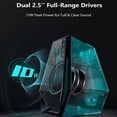 thumbnail image 2 of Edifier G1500 Haut-Parleurs d'Ordinateur, Haut-Parleurs de Jeu Hécate avec RVB, Bluetooth 5.3, Entrée USB, Entrée AUX 3,5 mm Pris en Charge, Noir, 2 of 7
