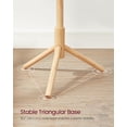 thumbnail image 4 of Perchero VASAGLE URCR004N01 de madera maciza 174,5 cm con 8 ganchos, 4 of 6