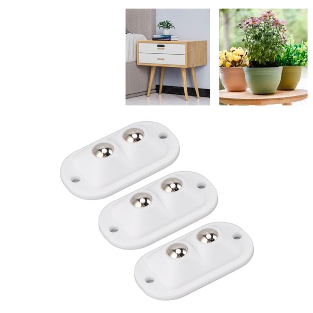 Polea adhesiva de rotación de 360 grados mini ruedas giratorias de 12 piezas ANGGREK Otros