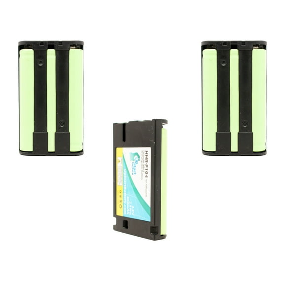 3x Pack - UpStart Battery RadioShack 43-9031 Battery - Replacement for RadioShack Cordless Phone Battery (800mAh, 3.6V, NI-MH)