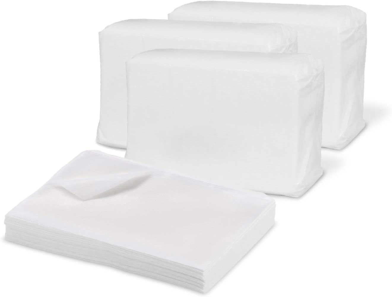 Disposable Dry Wipes for Baby and Adults, 300 Count (10 Pack) Ultra Soft Cotton Tissue