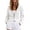 ZC White, variant on HCYSFG Polka Dot Jacket For Women Drawstring Hooded Long Sleeve Full Zip Fleece Thermal Soft Loose Fit Y2K Streetwear Crop Winter Sweatshirts