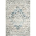 thumbnail image 6 of nuLOOM Diana Medallion Vintage Area Rug, 3' x 5', Blue, 6 of 9