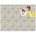 thumbnail image 2 of PinPix 40x30 Custom Cork Bulletin Board Vintage Japanese Floral Beige Poster Board Has a Fabric Style Canvas Finish, Framed in Vintage Japanese Floral Beige, by ArtToFrames (PinPix-1544), 2 of 5