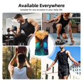thumbnail image 4 of Bingfone Vibrant Rainbow Butterfly A Pattern Men's Tank Tops Workout Sleeveless Tee Shirts Running Beach Tanks for Men-X-Large, 4 of 4
