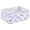 Lavender-Colored Flowers, variant on Fabric Storage Bins Foldable Cube For Home Organization Baskets Wildfloral Design Patterns