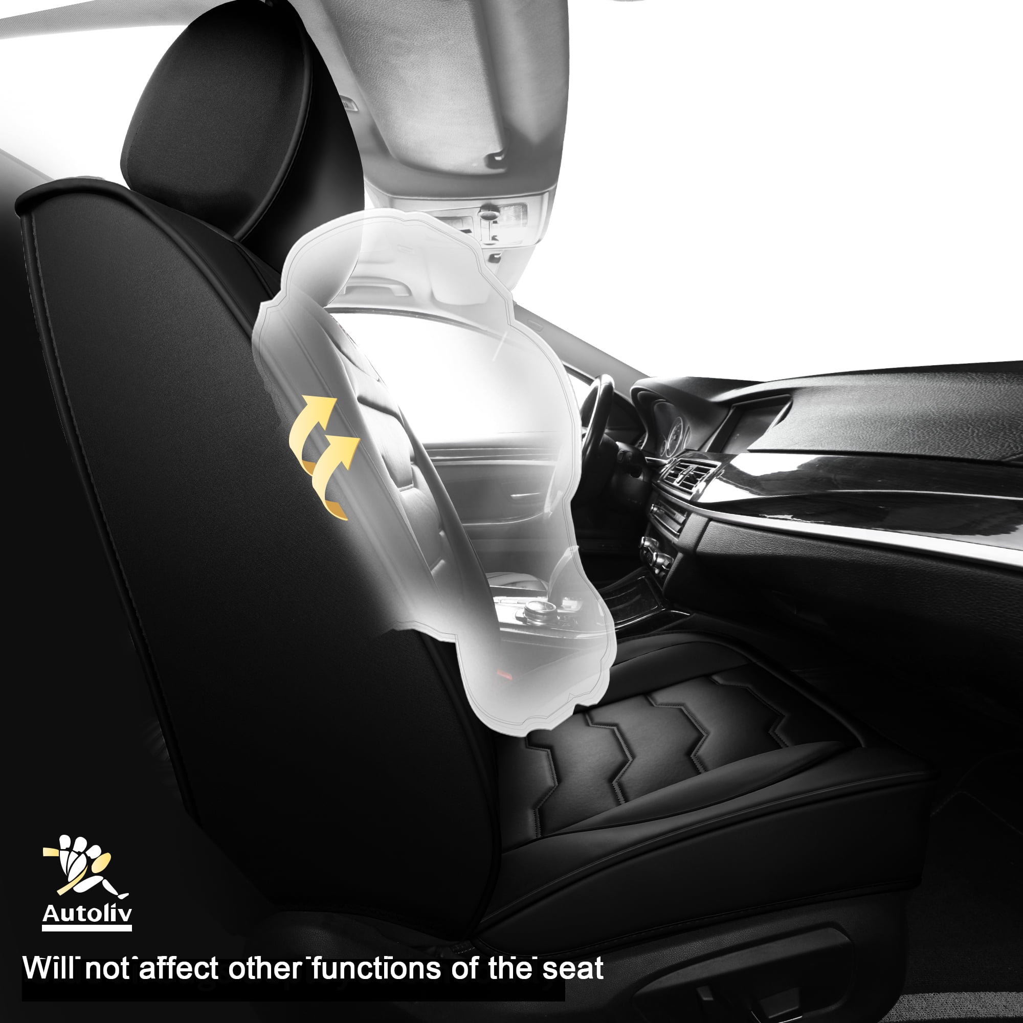 All-season five-seat car seat covers, suitable for most cars, waterproof and comfortable.