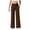 Brown, variant on FNFYFH Yoga Pants for Women with Pockets High Waisted Tummy Control Workout Pant Athletic Trouser，Blue S-XXL