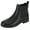 Classic Black, variant on Women Chelsea Boots Elastic Side Ankle Boots Platform Slip on Booties