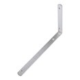 thumbnail image 1 of 4pcs L Bracket Corner Braces Joint Angle Brackets Wall-mounted Bench Shelf Support Heavy Duty Furniture Hardware Rack 350*210*24*4mm, 1 of 1