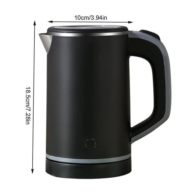 Hervidor eléctrico de 0,8 l con apagado automático y protección para ebullición y secado sin Bpa para té y café