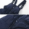 thumbnail image 3 of Toddler Snow Pants for Girls Boys Winter Clothes Warm Snow Bib Overalls Skiing Pants Jumpsuit Size 6M-7T, 3 of 5