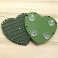 thumbnail image 6 of Eease Heart-Shaped Floral Foam Blocks with Suction Cup Tray for Wedding Decor, 6 of 6