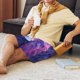 thumbnail image 5 of Balery Cool Lion Head Pantalones cortos de pijama de punto de algodón para hombre con cinturilla y bolsillos-Medium, 5 of 6