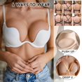 thumbnail image 3 of Ropa Interior De Mujer Sin Respaldo Sexy Espalda Abierta Boda Lencería Invisiblepangjing, 3 of 4