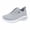 Gray, variant on Tennis Shoes for Women 2026 Breathable Flat Air Cushion Orthopedic Lace up Sneakers Lightweight Walking Athletic Running Shoes Black Size 8