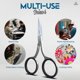 thumbnail image 3 of Tijeras para vello facial THE CUT FACTORY Precision de acero inoxidable, 3 of 8