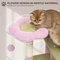 thumbnail image 3 of Árbol para Gatos YITAHOME Flor de 61" con Marco Metálico, Hamaca y Rascador, 3 of 4