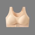 thumbnail image 4 of Xdegoge Front Closure Sports Bras for Women No Underwire Full Coverage Seamless Workout Bra Breathable Activewear Yoga Gym Bralettes, 4 of 7