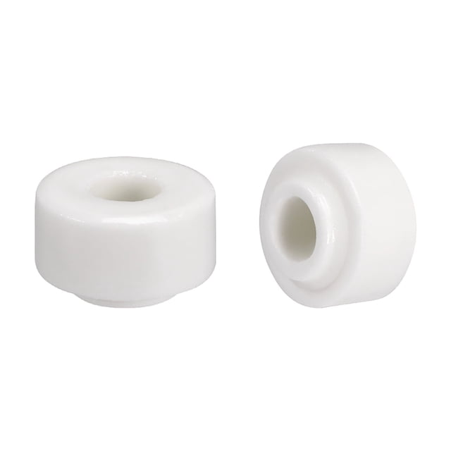 10 piezas de cuenta aislante de cerámica 6mm x 16mm en forma redonda para tubos termorretráctiles de cable calefactor