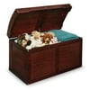 Badger Basket Kid's Hardwood Barrel Top Toy Chest 3.9 Cu ft. Capacity - Cherry