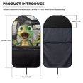 thumbnail image 7 of KUIFORTI Cartoon Turtle Waterproof Car Seat Cover Towel - Washable Non-Slip Car Seat Sweat Protector for Gym, Workout, Hiking, Swimming, Beach,Fits Cars, SUVs, Trucks, 7 of 7