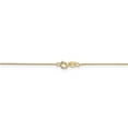 thumbnail image 2 of 14k Yellow Gold 0.5mm Box Bracelet Anklet Choker Necklace Pendant Chain 14 16 18 20 22 24 26 28 30 Inches, 2 of 2