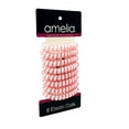 thumbnail image 2 of Amelia Beauty Products 8 Medium Elastic Hair Coils, 2.0in Diameter Thick Spiral Hair Ties, Gentle on Hair, Strong Hold and Minimizes Dents and Creases, Pink, 2 of 10