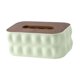 thumbnail image 3 of Servilletero decorativo moderno, caja organizadora de pañuelos rectangular para hotel Verde, 3 of 7