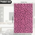 thumbnail image 3 of COEQINE Headrest Protector for Recliners, Waterproof Faux Leather Headrest Cover for Recliners, Easy to Clean Decorative Cover with Hook and Loop Fasteners, Leopard Print Pink, 3 of 7