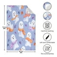 thumbnail image 3 of Cute Little Ghost Pattern Decorative Waffle Towel Kitchen Dishcloth 28x18in Multi-Use Tea Towel, 3 of 7