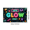 5C, variant on Neon Theme LET'S GLOW CRAZY Fun Party Banner for Night Event Celebration Indoor Use