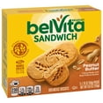 thumbnail image 4 of (3 pack) belVita Sandwich Peanut Butter Breakfast Biscuits, 5 Packs (2 Sandwiches Per Pack), 4 of 13