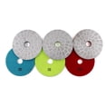 thumbnail image 5 of Z-LION 5 Inch 1pc Vacuum Brazed Diamond Polishing Pads Dry Wet Grinding Wheel Diamond Grinding Disc Sanding Pads (Grit 100), 5 of 6