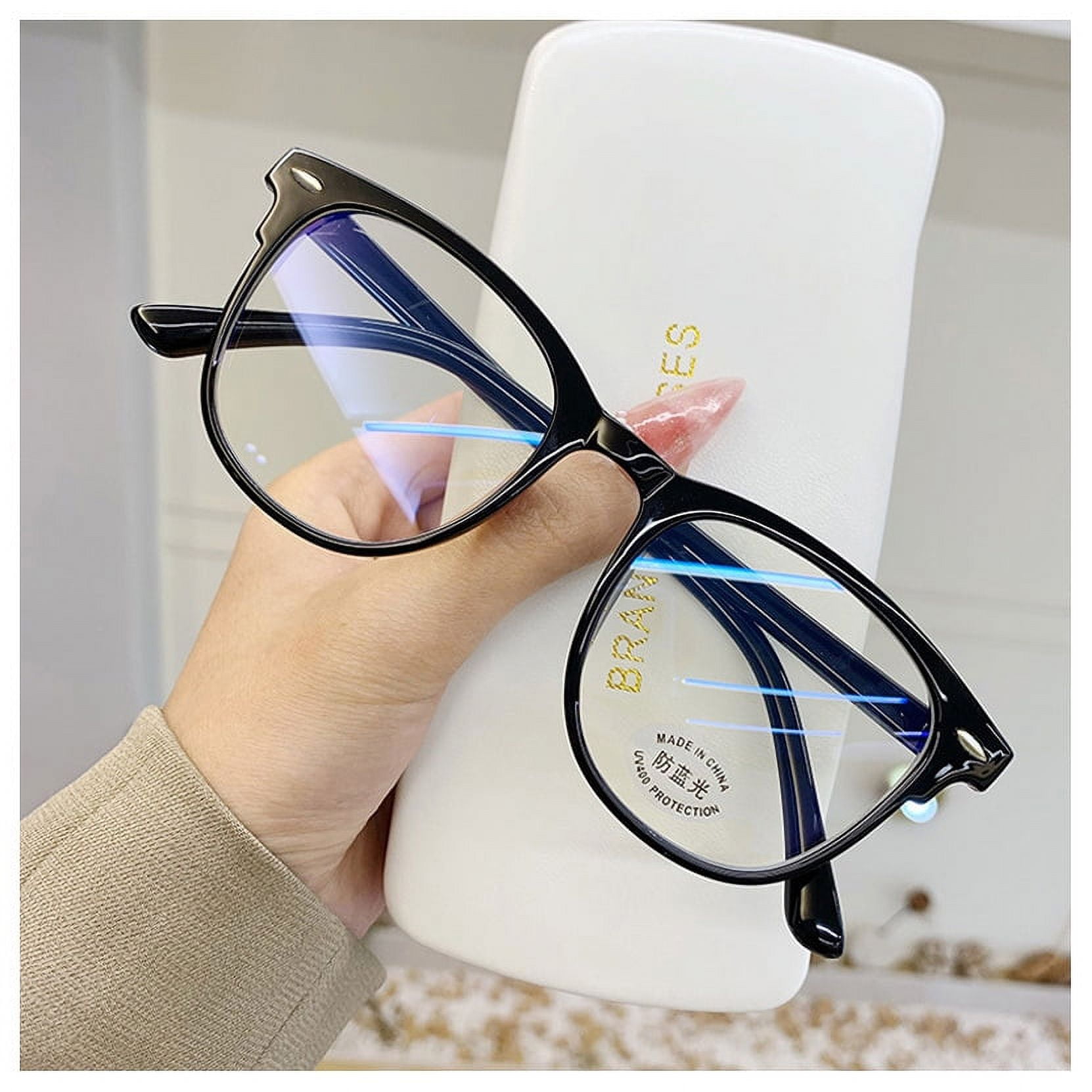 Anti Blue Light Blocking Glasses Retro Short Signted Eyewear Anti
