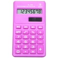 thumbnail image 1 of Candy Color 8 Digits Pocket Mini Electronic Calculator for Students School Office Supply-Pink, 1 of 4