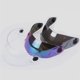thumbnail image 4 of Cristal para casco de motocicleta modelo JIEKAI 105, protector de casco de cara completa, transparente, colorido y espejo, protector de casco colorido, 4 of 5