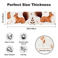 thumbnail image 2 of Squirrel Absorbent Rectangular 15.7"x59" Washable Kitchen Rug Rubber Mat Kitchen Rugs, 2 of 6