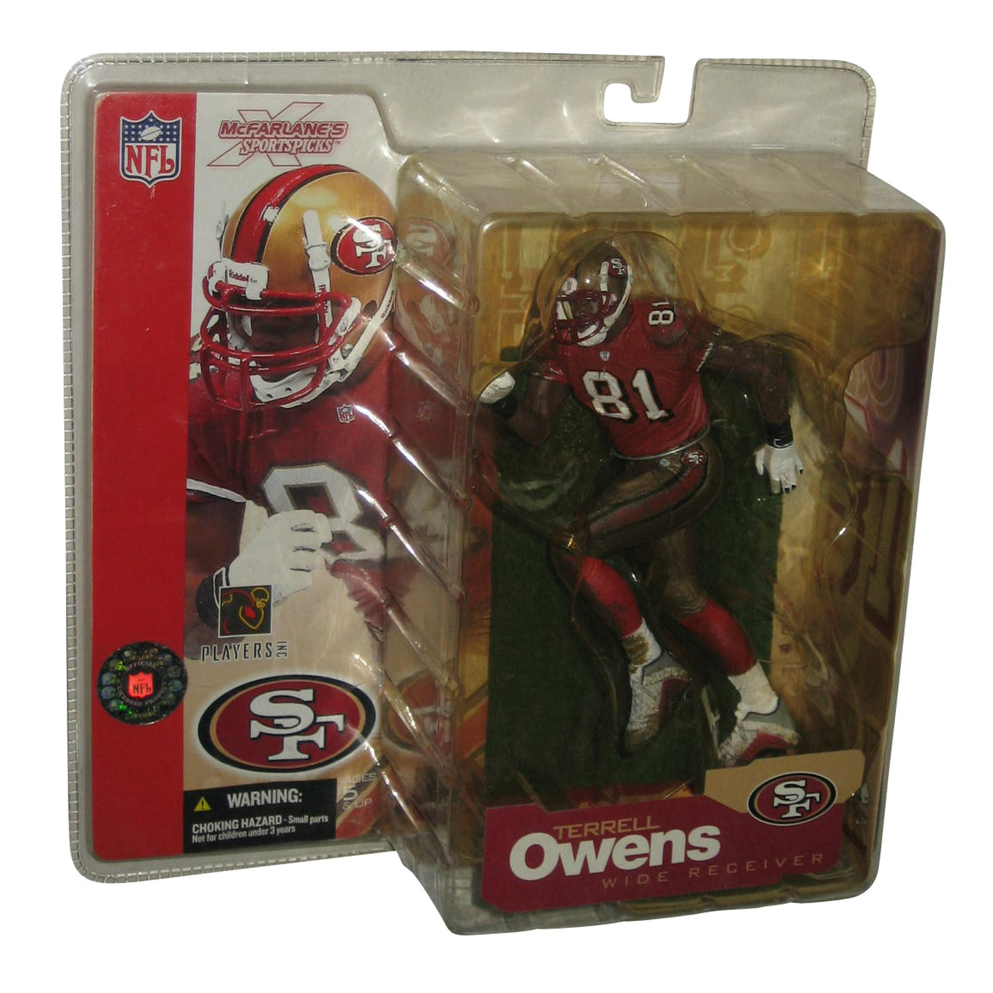 NFL Football Terrell Owens San Francisco (2002) McFarlane Toys Action Figure