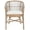Gray White Wash, variant on SAFAVIEH Olivia Rustic Rattan Accent Chairs with Cushion, Natural (22.6 in. W x 24 in. D x 30.7 in. H)